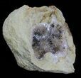Aragonite & Kutnohorite Crystal Geode Half - Italy #61767-2